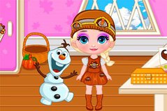 День Благодарения 2 - Baby Elsas Thanksgiving